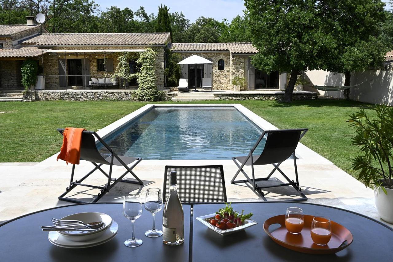 Les Agapanthes De Gordes Villa Exterior photo